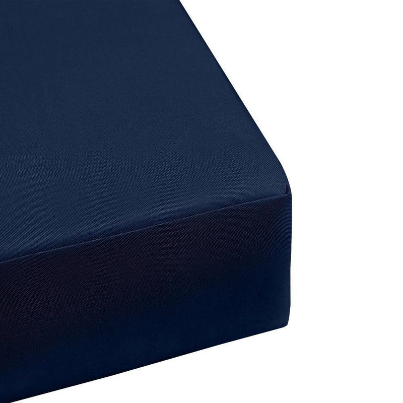 AD101 Knife Edge 6" Twin-XL Mattress Size 80x39x6 Outdoor Daybed Fitted Sheet Slip Cover Only