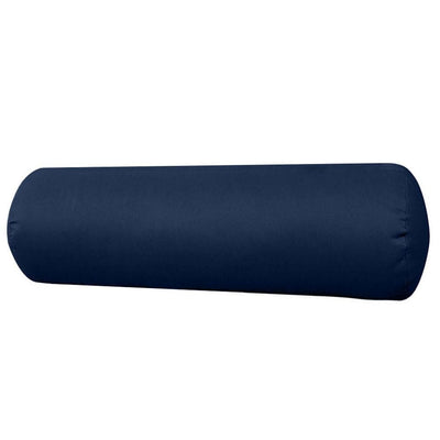 AD101 Knife Edge Medium 24x26x6 Outdoor Deep Seat Back Rest Bolster Cushion Insert Slip Cover Set