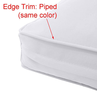 AD101 Pipe Trim 6" Queen Size 80x60x6 Outdoor Fitted Sheet Slip Cover Only