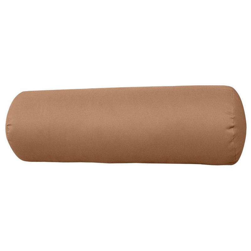 AD104 Knife Edge Medium 24x26x6 Outdoor Deep Seat Back Rest Bolster Cushion Insert Slip Cover Set