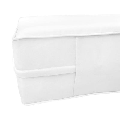 AD106 Pipe Trim 6" Queen Size 80x60x6 Outdoor Daybed Fitted Sheet Slip Cover Only