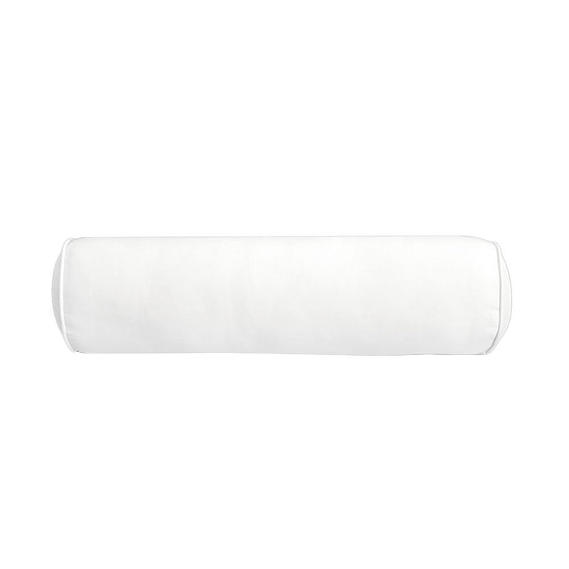 AD106 Pipe Trim Medium 24x6 Outdoor Bolster Pillow Slip Cover Only