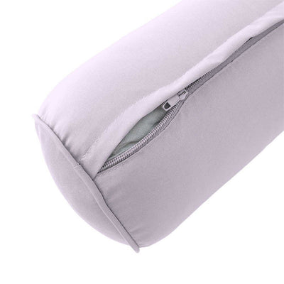 AD107 Pipe Trim Large 26x6 Outdoor Bolster Pillow Slip Cover Only