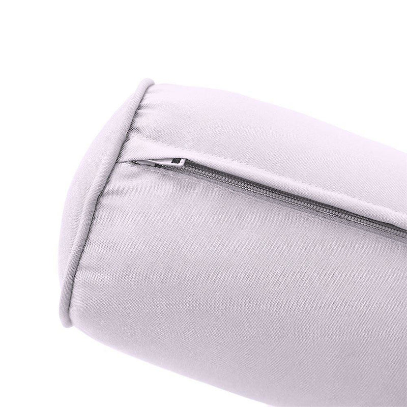 AD107 Pipe Trim Small 23x6 Outdoor Bolster Pillow Slip Cover Only