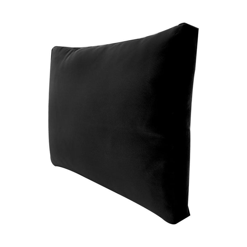 AD109 Knife Edge Medium 24x26x6 Deep Seat Back Cushion Slip Cover Set