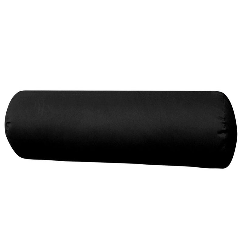 AD109 Knife Edge Medium 24x6 Outdoor Bolster Pillow Slip Cover Only