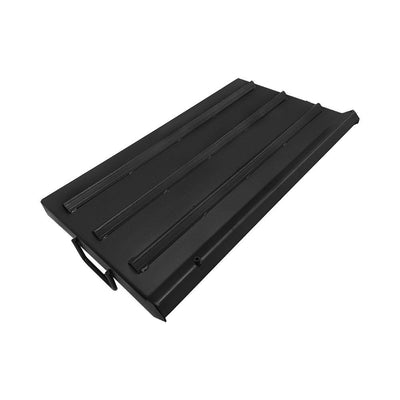 Black Steel Non Stick Coating Flat Top Griddle Plancha For Double Burner 32''