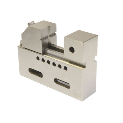 High Precision 2" Jaw Wire Cut EDM Vise HRC 55 .0002" Toolmaker Stainless Steel Hardened Grinding Milling