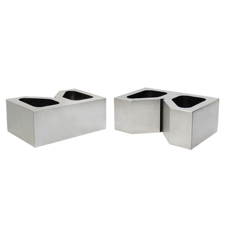 High Quality Cast Iron V-Block Set V Block Ground Pair 2" x 3/4" x 1-1/4"