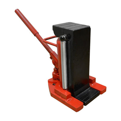 Hydraulic Ram Toe Lift Jack 20 / 10 Ton Hoist Picker Track Machine Container Loading