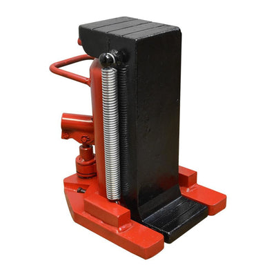 Hydraulic Ram Toe Lift Jack 20 / 10 Ton Hoist Picker Track Machine Container Loading