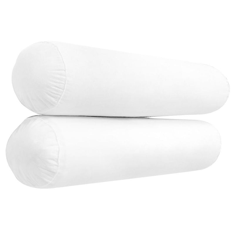 INSERT ONLY - Model-6 Full Mattress Bolster Pillow Cushion Polyester Fiberfill