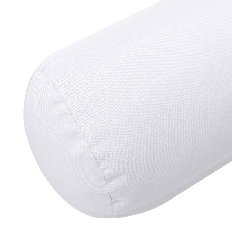 Model-1 5PC Knife Edge Outdoor Daybed Matress Bolster Pillow Fitted Sheet Cover Only-Twin-XL Size AD105