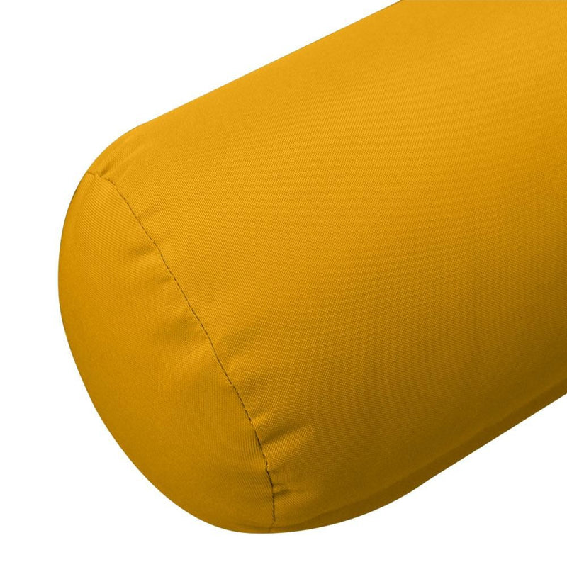 Model-1 AD108 Twin-XL Size 5PC Knife Edge Outdoor Daybed Mattress Cushion Bolster Pillow Complete Set