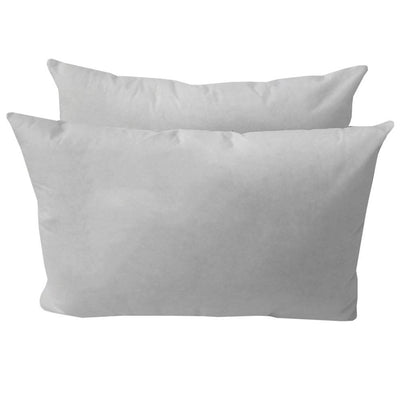 Model-2 5PC Mattress Bolster Back Rest Pillows Cushion Polyester Fiberfill 'INSERT ONLY'-Full Size