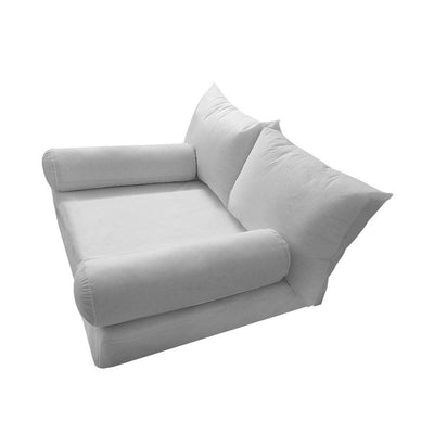 Model-2 5PC Mattress Bolster Back Rest Pillows Cushion Polyester Fiberfill 'INSERT ONLY'-Queen Size