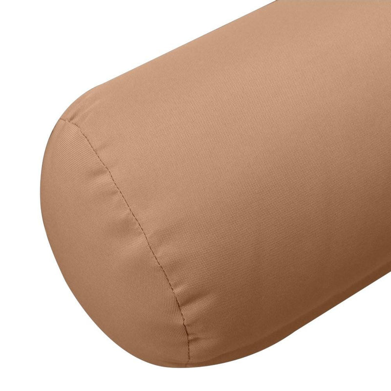 Model-2 AD104 Queen Knife Edge Bolster & Back Pillow Cushion Outdoor SLIP COVER ONLY