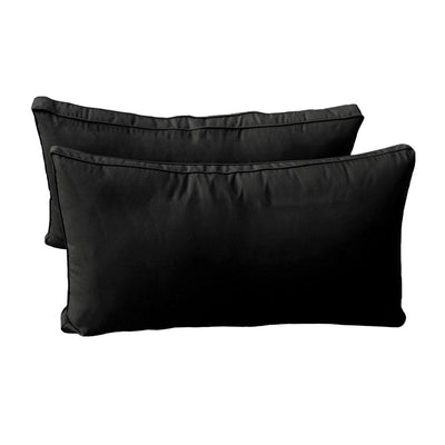 Model-2 - AD109 Twin Pipe Trim Bolster & Back Pillow Cushion Outdoor SLIP COVER ONLY