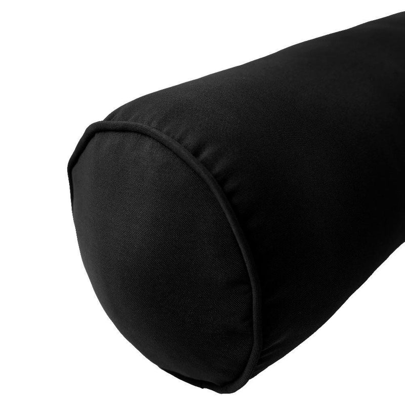 Model-2 - AD109 Twin Pipe Trim Bolster & Back Pillow Cushion Outdoor SLIP COVER ONLY