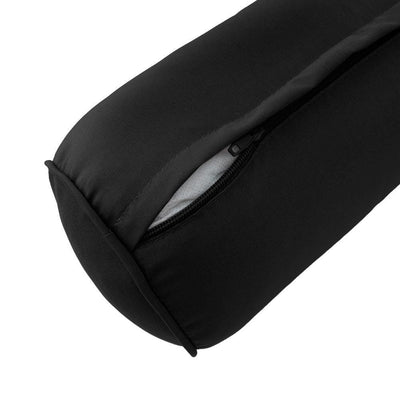 Model-2 - AD109 Twin Pipe Trim Bolster & Back Pillow Cushion Outdoor SLIP COVER ONLY