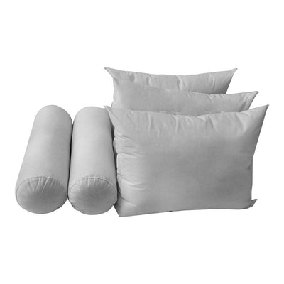 Style3 6PC Mattress Bolster Back Rest Pillows Cushion Polyester Fiberfill 'INSERT ONLY'-Crib Size