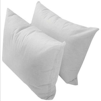 Model-4 5PC Mattress Bolster Back Rest Pillows Cushion Polyester Fiberfill 'INSERT ONLY'-Full Size