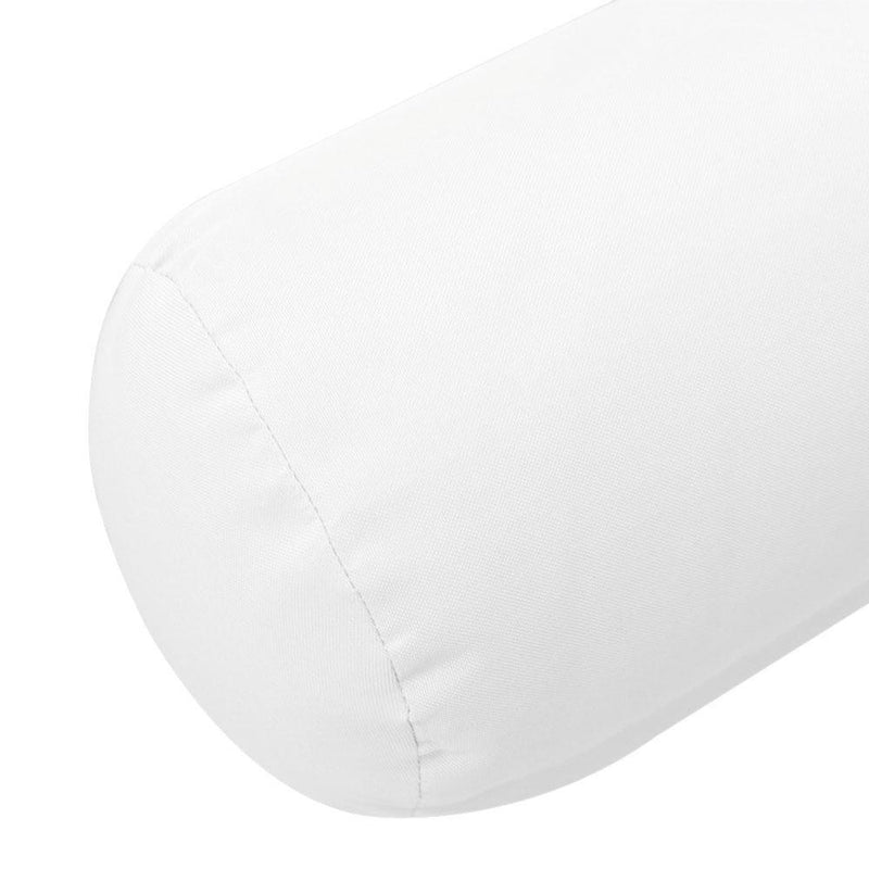 Model-4 AD106 Crib Knife Edge Bolster & Back Pillow Cushion Outdoor SLIP COVER ONLY