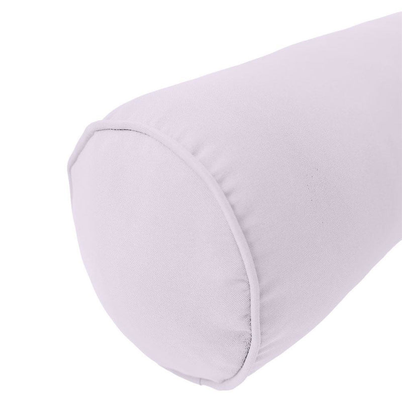 Model-4 - AD107 Full Pipe Trim Bolster & Back Pillow Cushion Outdoor SLIP COVER ONLY