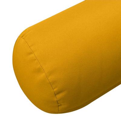 Model-5 AD108 Twin-XL Size 3PC Knife Edge Outdoor Daybed Mattress Cushion Bolster Pillow Complete Set