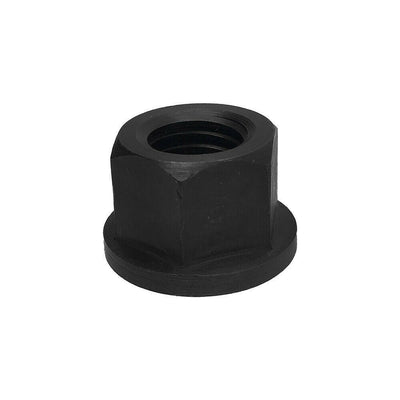 Set of 40 Pcs 5/16"-18 Thread Flange Nuts Heat Treated Steel, Black Oxide Finish Hex Nut