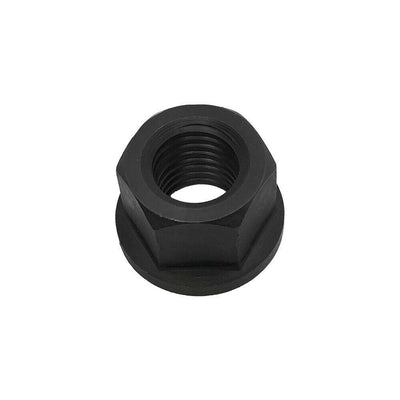 Set of 40 Pcs 5/16"-18 Thread Flange Nuts Heat Treated Steel, Black Oxide Finish Hex Nut