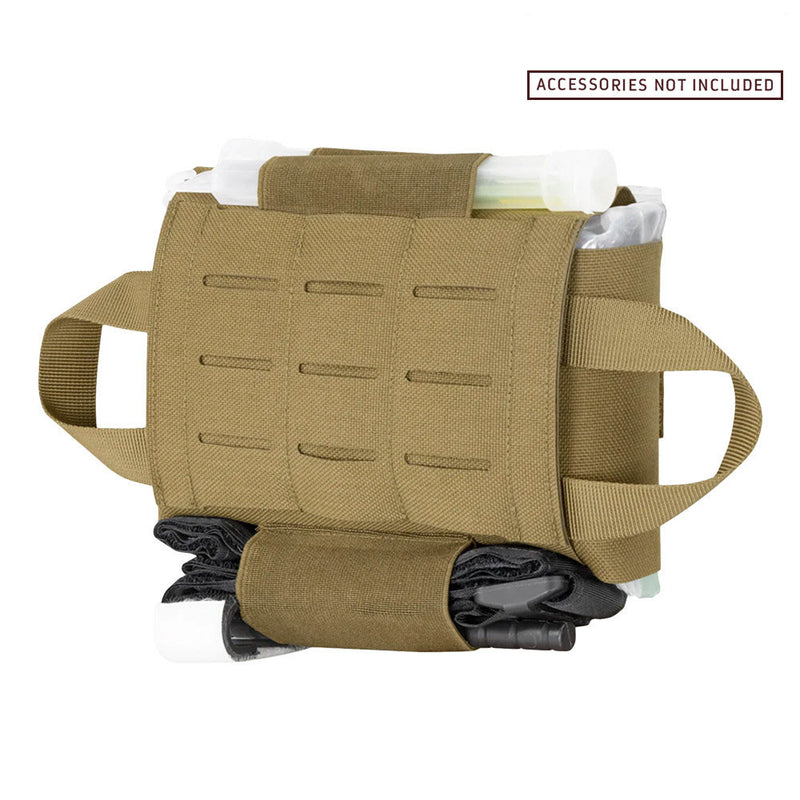 COYOTE Molle Tactical Micro TK First Response Medical Pouch 4"H x 6"W x 2"D