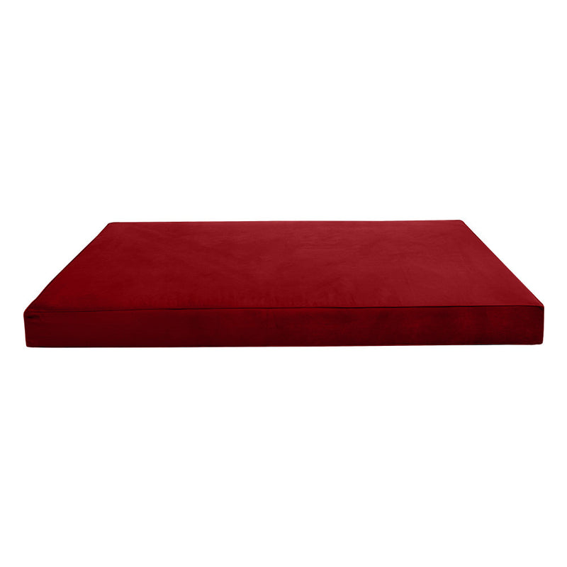 COVER ONLY Twin-XL Same Pipe Velvet Indoor Daybed Mattress 80"x39"x8"-AD369