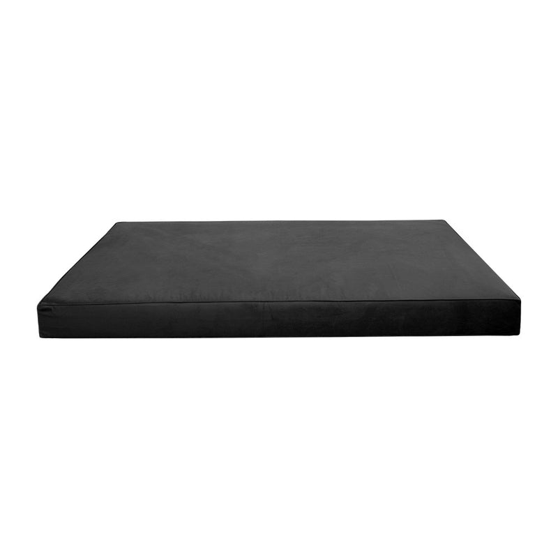 COVER ONLY Model V2 Twin-XL Velvet Same Pipe Indoor Daybed Mattress Cushion AD350