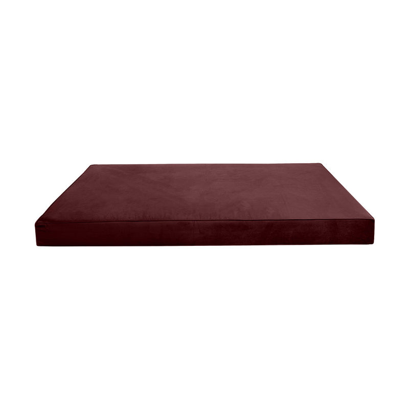 COVER ONLY Model V2 Twin-XL Velvet Same Pipe Indoor Daybed Mattress Cushion AD368