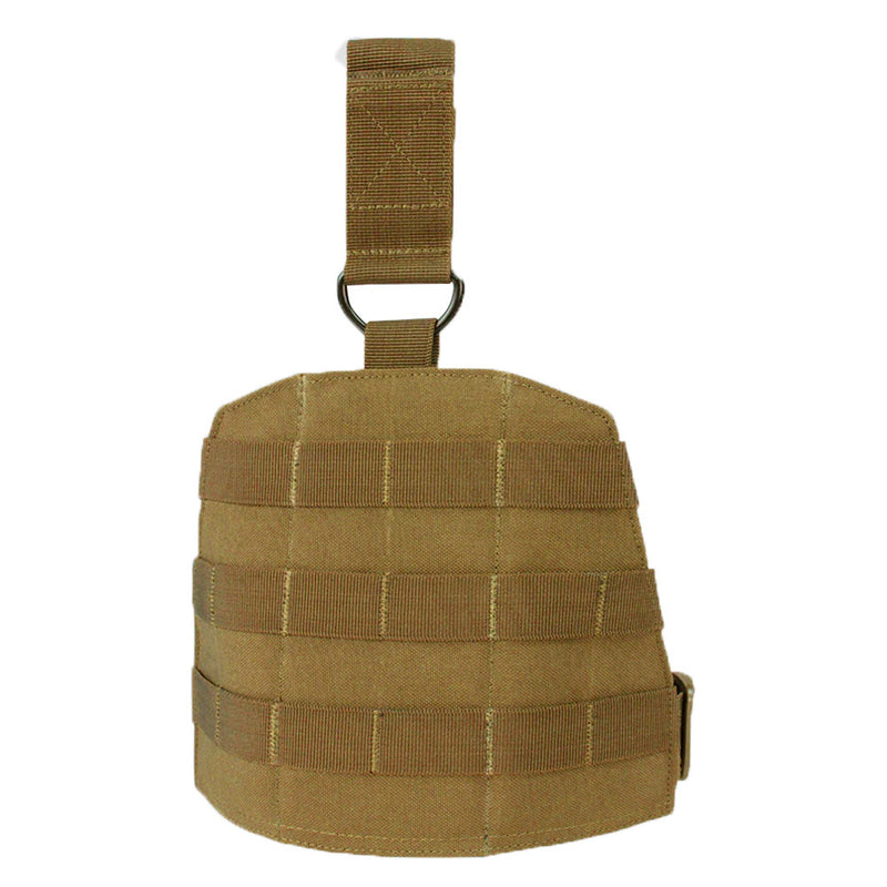 Drop Leg Panel MOLLE Webbing Platform Military Airsoft Combat - Coyote