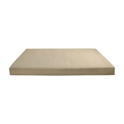 COVER ONLY Model V3 Twin-XL Velvet Knife Edge Indoor Daybed Mattress Cushion AD304