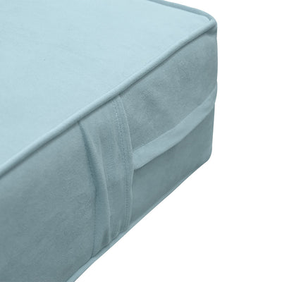 COVER ONLY Model V3 Twin-XL Velvet Same Pipe Indoor Daybed Mattress Cushion AD355