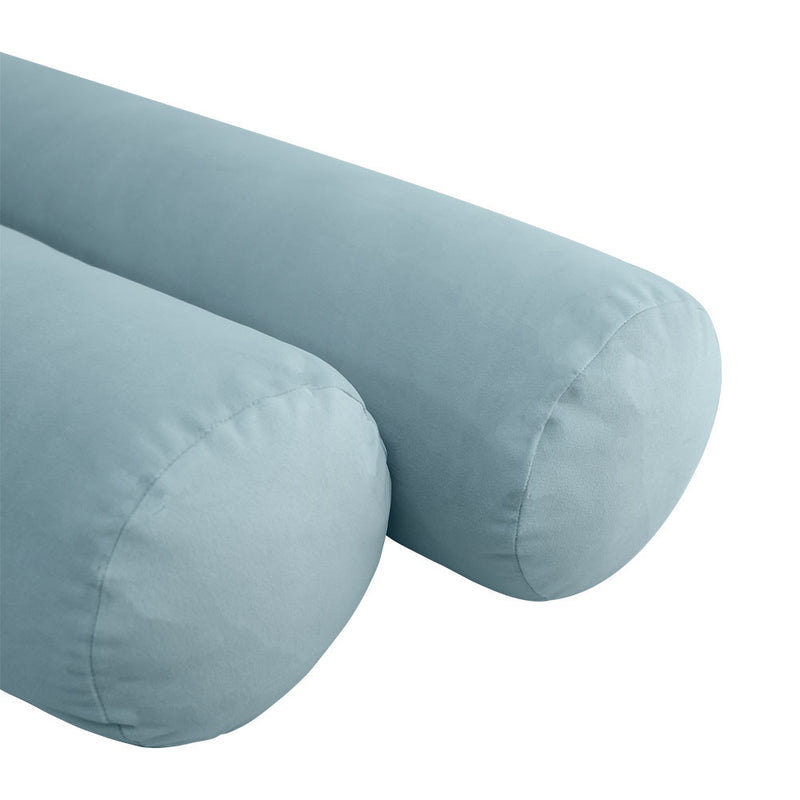 COVER ONLY Model V5 Twin-XL Velvet Knife Edge Indoor Mattress Bolster Pillow AD355