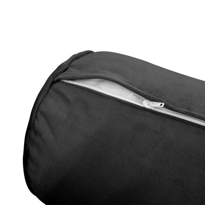 COVER ONLY Model V6 Twin Velvet Same Pipe Indoor Mattress Bolster Pillow AD350