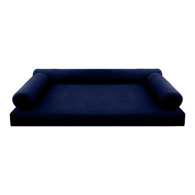 COVER ONLY Model V6 Twin-XL Velvet Knife Edge Indoor Mattress Pillow AD373