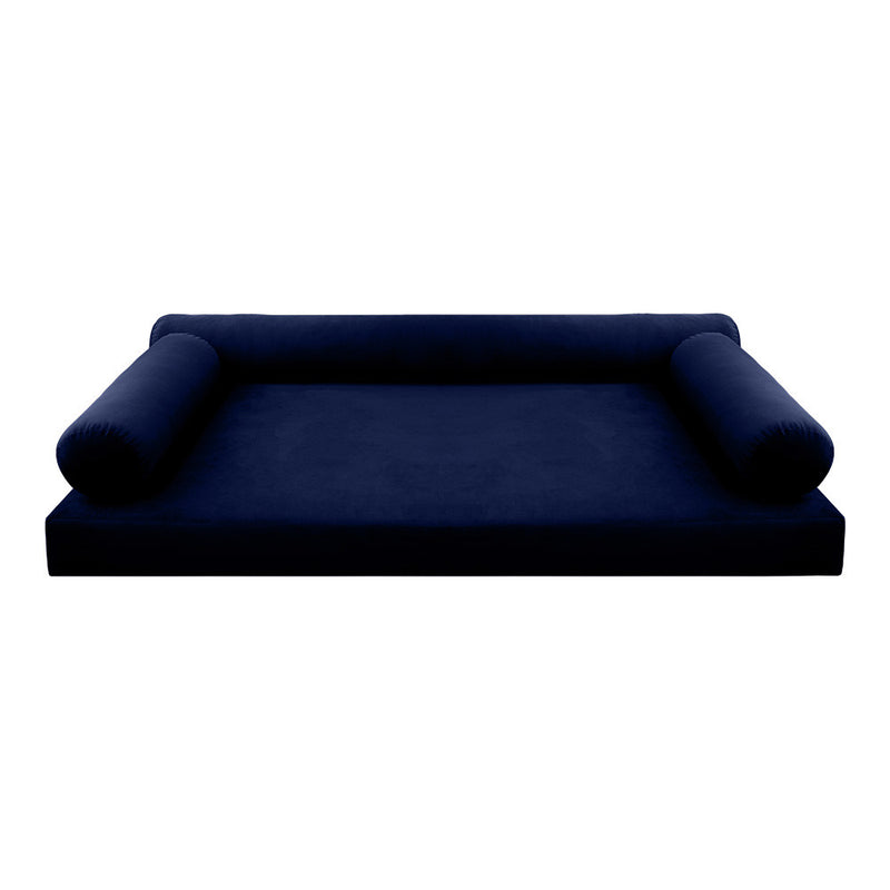 COVER ONLY Model V6 Twin-XL Velvet Knife Edge Indoor Mattress Pillow AD373