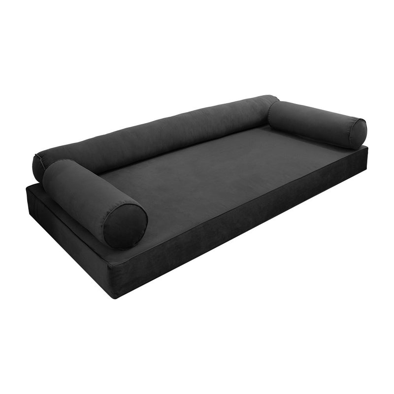 COVER ONLY Model V6 Twin-XL Velvet Same Pipe Indoor Mattress Pillow AD350