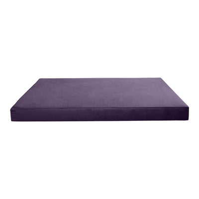 Model V1 Twin-XL Velvet Same Pipe Indoor Daybed Mattress Pillow Complete Set AD339