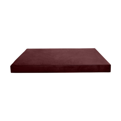 Model V3 Twin-XL Velvet Same Pipe Indoor Daybed Mattress Pillow Complete Set AD368