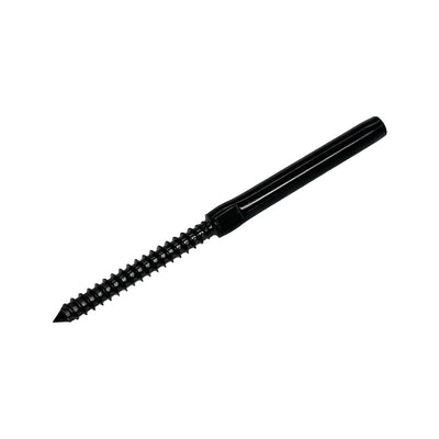 Black Oxide 3/16" Hand Swage Lag Stud For 3/16" Cable Wire Left Lag, T316 SS